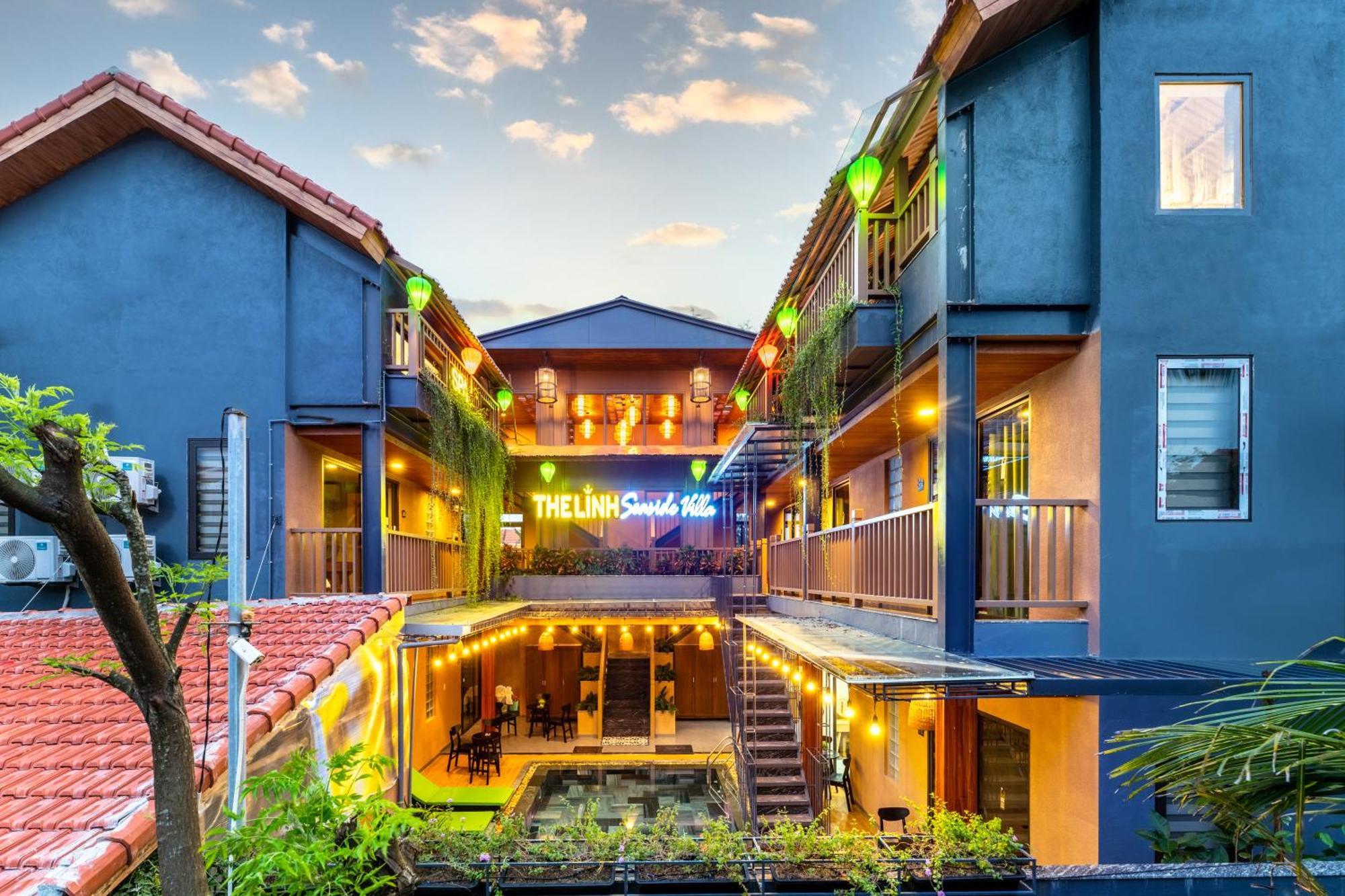 The Linh Seaside Villa ホイアン エクステリア 写真