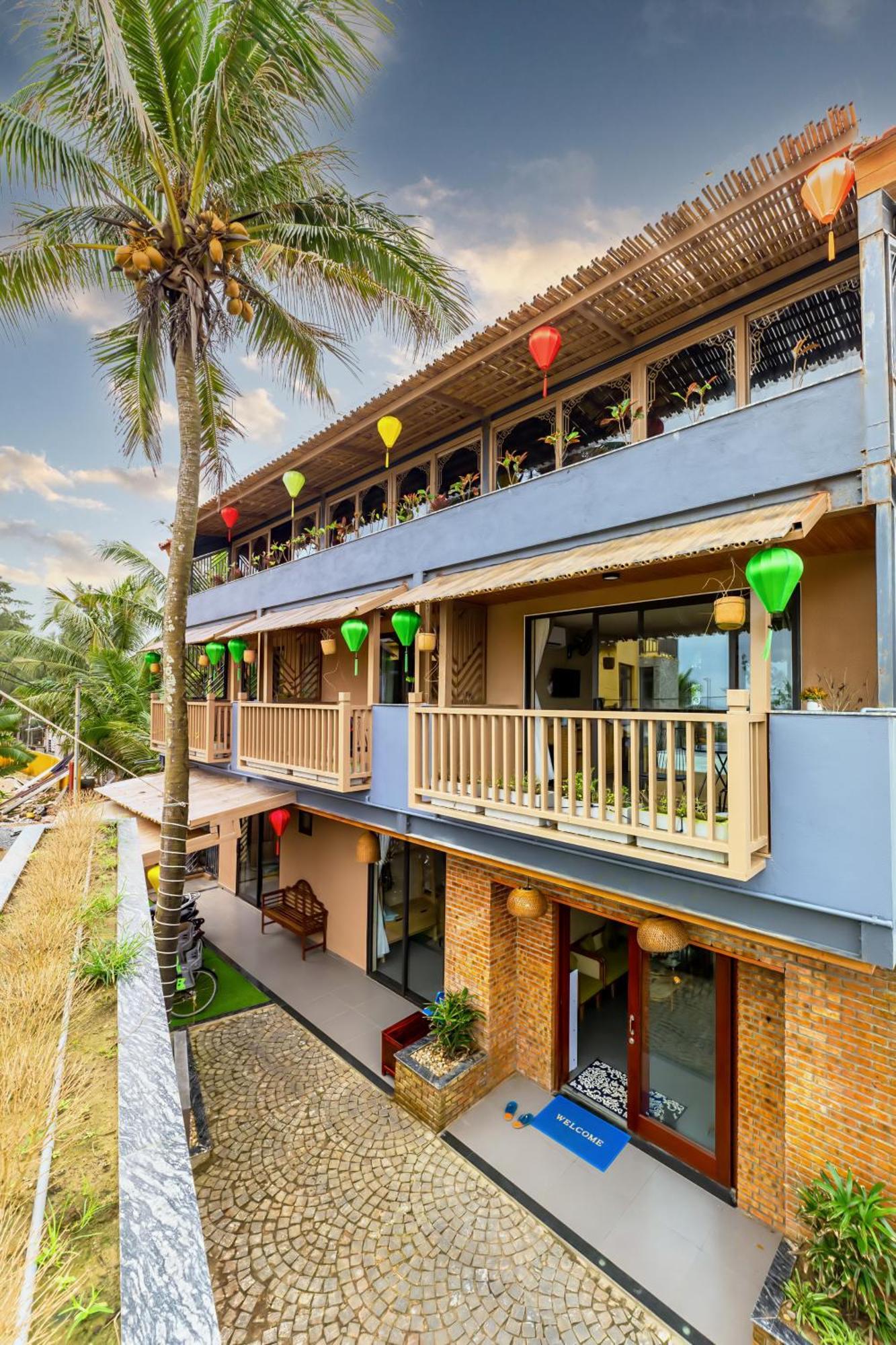 The Linh Seaside Villa ホイアン エクステリア 写真